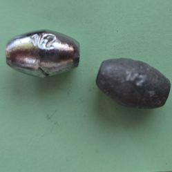 1/2 oz Egg Fishing Weight Sinkers