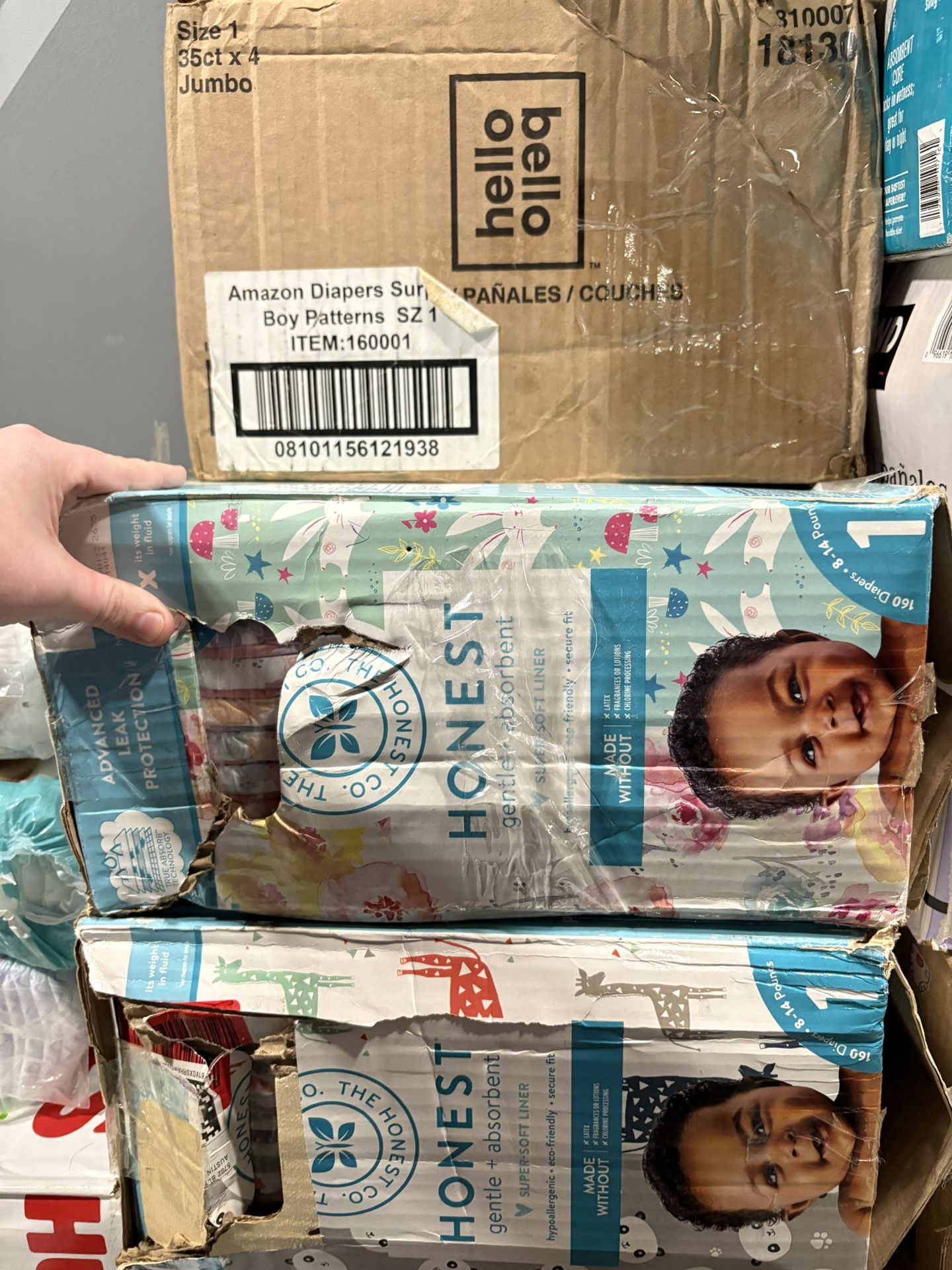 Size 1 Honest Diapers