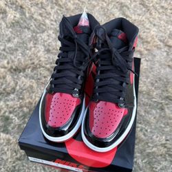 Jordan 1 High Patent Bred Sz8