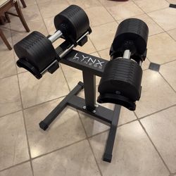 ‼️ 80 Ib Adjustable Dumbbells (New in Box)