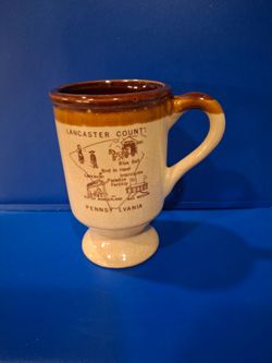 VINTAGE CERAMIC MUG