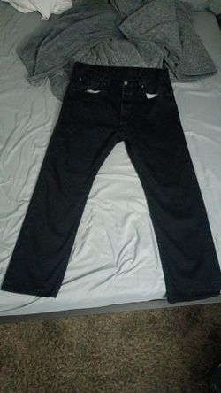 Black 501 Levi's