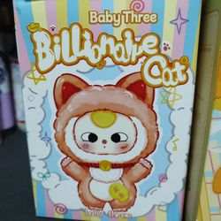 Baby Three Billionaire Cat $20 Each Blind Box 