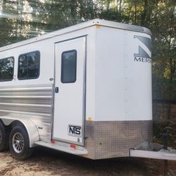 2023 Merhow 2 Horse Slant Load