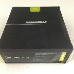 Fishman Platinum Pro - Acoustic PreAmp - New In Box!