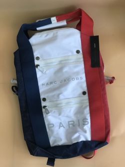 NWT Marc By Marc Jacobs Paris Flag Distressed Backpack Very Rare