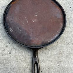 Vintage Wagner Ware Cast Iron #9 Griddle Made in USA
