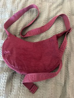Baggu small crescent UO Exclusive oxblood