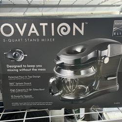 Kenmore Elite Ovation 49090 Exclusive Pour-In Top, 5-Qt. Tilt-Head Kitchen Stand Mixer, Metallic