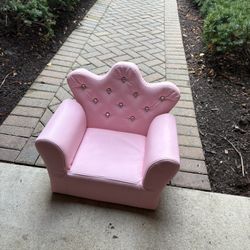 Pink Princess Chair