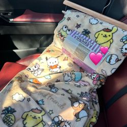 hello kitty and friends blanket 