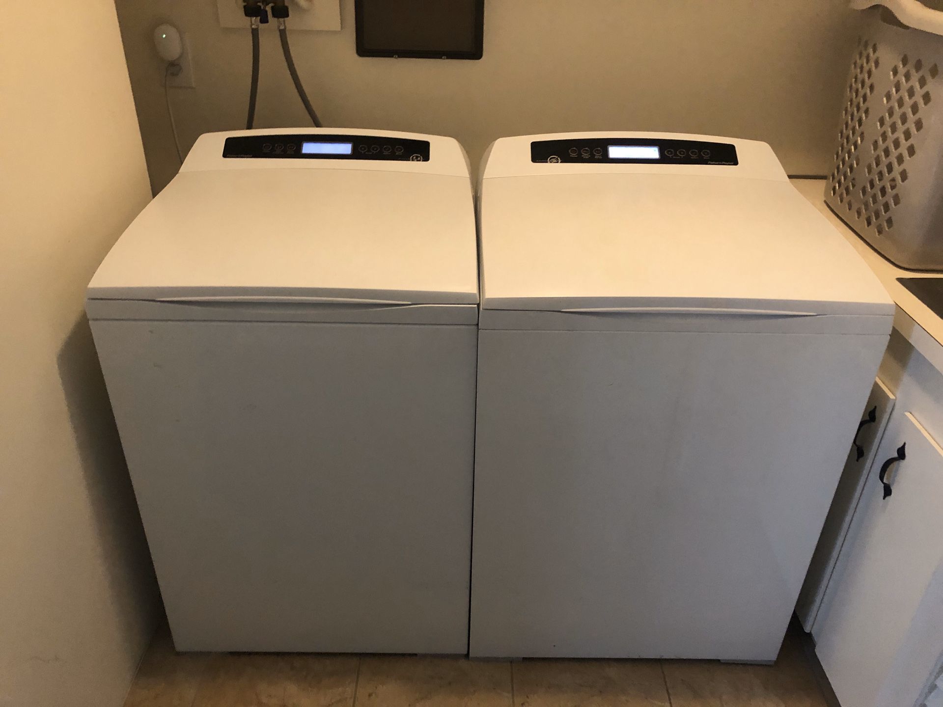 Fisher & Paykel washer and dryer