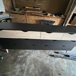 Modern Two Tone Dresser - Excellent Condition