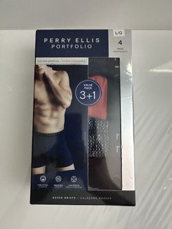 Perry Ellis Men  Boxer Briefs  Size Large 