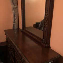 Mirror And Dresser