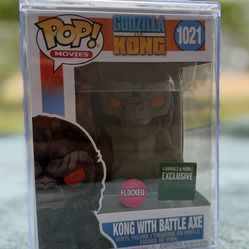 Kong with battle axe (flocked) exclusive