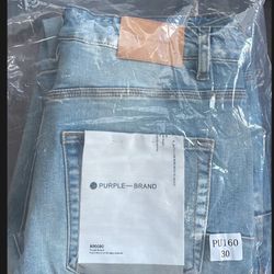 Purple Jeans Size 32 Never Worn