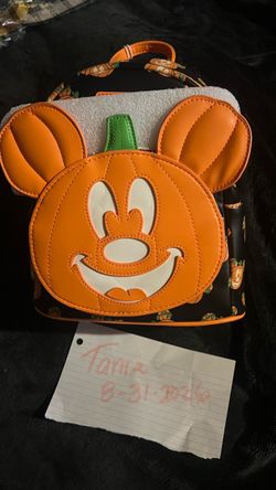 Loungefly Mickey Mouse Pumpkin Mini Backpack