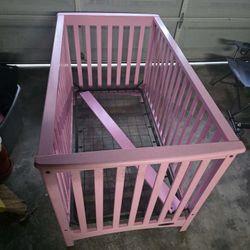 Pink Crib 