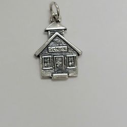 Vintage & Retired James Avery Sterling Silver (School House) Charm