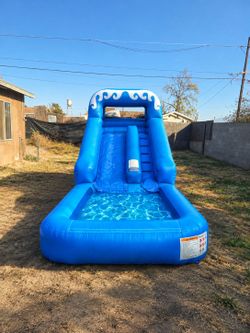 water slide