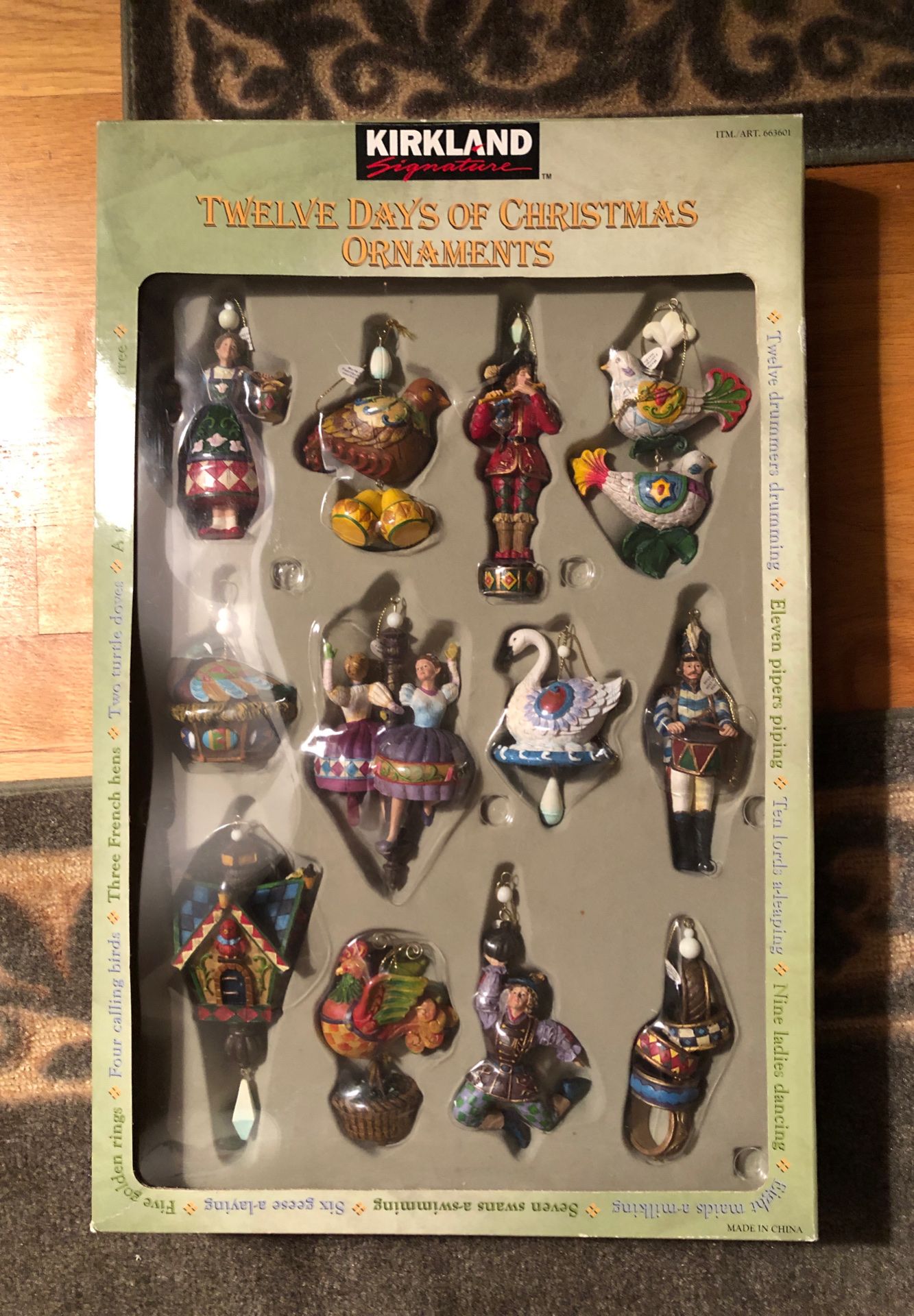 Ornaments-Twelve Days of Christmas