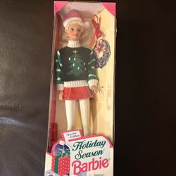 NIB Limited Edition Holiday Barbie 1996