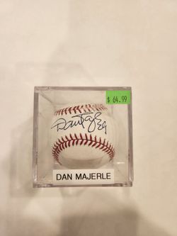 Dan Marjerle, Signed Baseball,  CofA

Phoenix Suns, Clevland Cavaliers,  Miami Heat