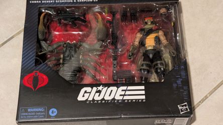 G.I. Joe Classified Series Cobra Desert Scorpion & Skrpion