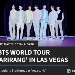 BTS tickets