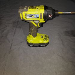 Ryobi 18V Impact Drill and Battery