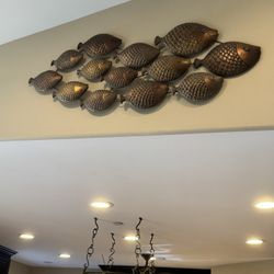 Iron Fish Wall Hanging 