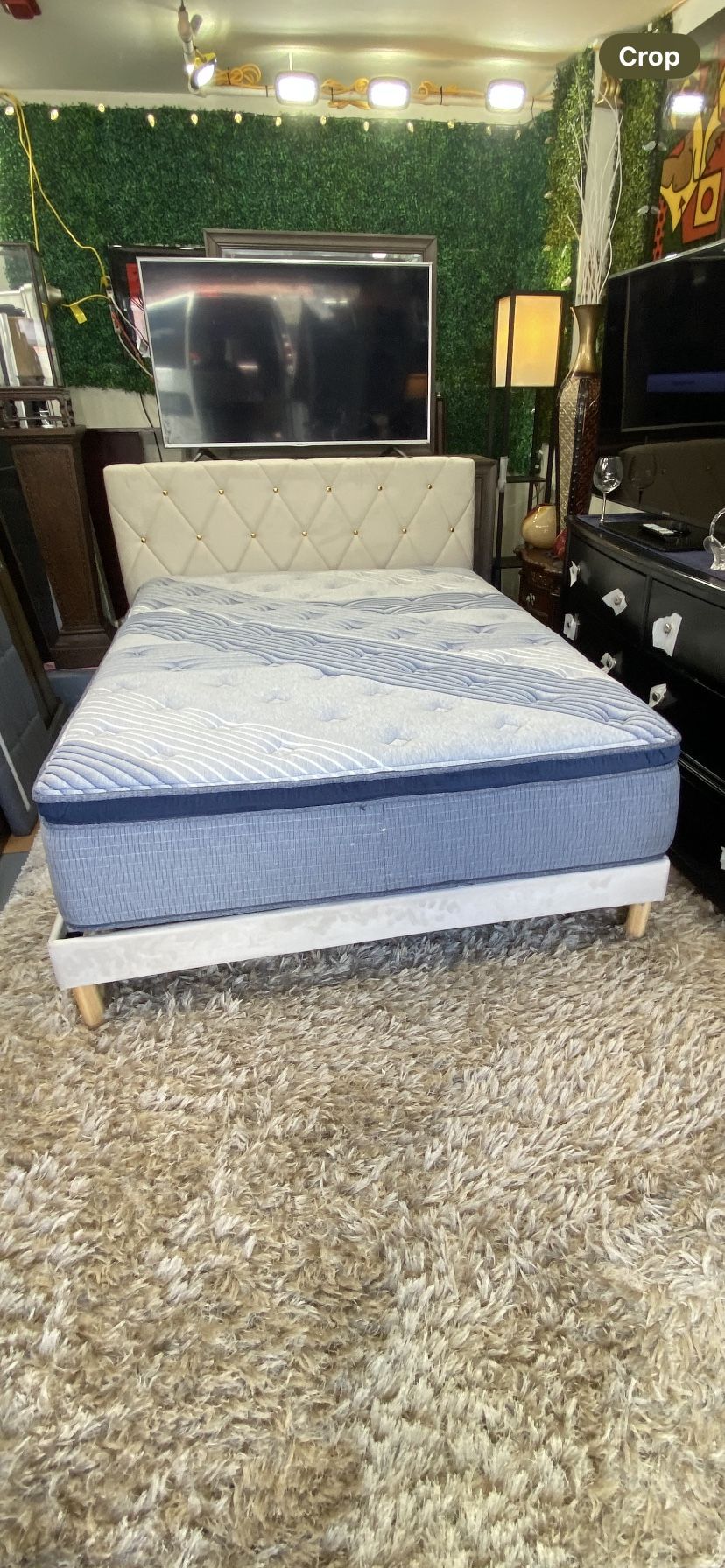 Queen Bed Frame And Mattress