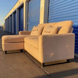 Light Beige Modern Sectional Sofa