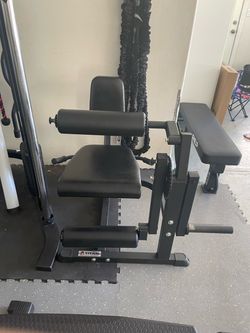 Titan Leg Extension Leg Curl Machine - Great condition