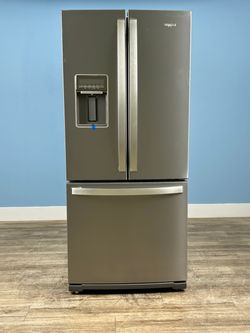 Whirlpool - 19.7 cu. ft. French Door Refrigerator in Fingerprint Resistant Stainless Steel