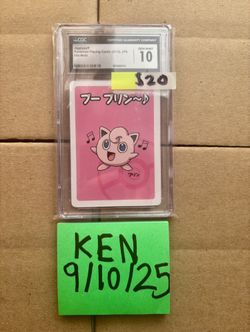 Pokémon Jigglypuff – 2019 Japanese Old Maid Playing Cards – CGC 10 Gem Mint