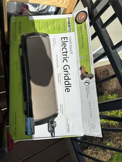 Electric griddle
