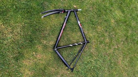 Vintage Basso Road Bike Frame + Microtech Carbon Fork