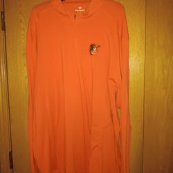 Men's Size 5XL,  Fanatics Orioles Long Sleeve Tee Shirt