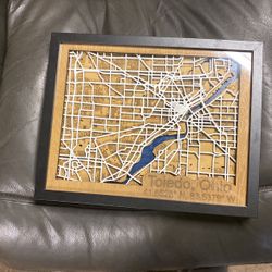 Picture Map Of Toledo Ohio 