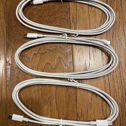 6ft Type C To Type C Cables USB C For Android Samsung iPhone 15