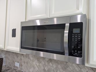 Whirlpool Stainless Steel Microwave