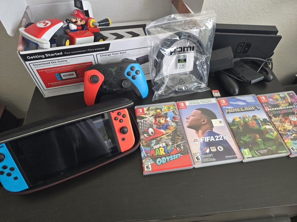 Nintendo Switch With EXTRAS!!!!