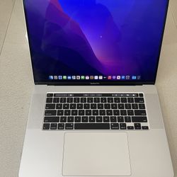 2019 Macbook Pro 16 Inch 2.6 i7 16GB 512GB AppleCare Plus 2024 
