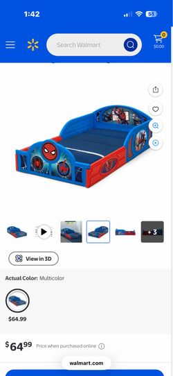 Toddler bed