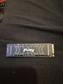 Kingston FURY Renegade PCIe 4.0 NVMe M.2 SSD, designed for high-performance gaming and workstation PCs.