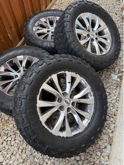20” F150 wheels 6Lug OEM on 35s