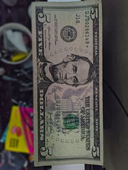$5 bill star note rare