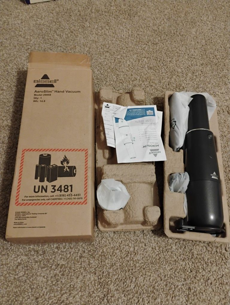 Bissell Aeroslim Lithium Ion Cordless Handheld Vacuum